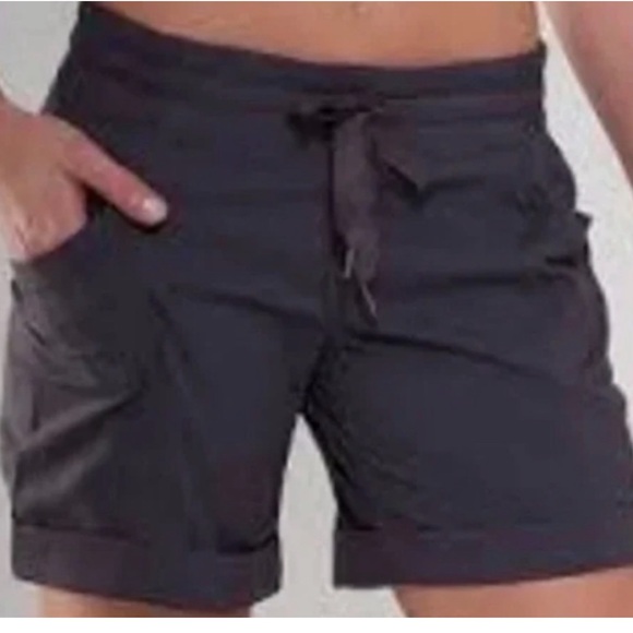 lululemon athletica Pants - Lululemon dance studio material black shorts